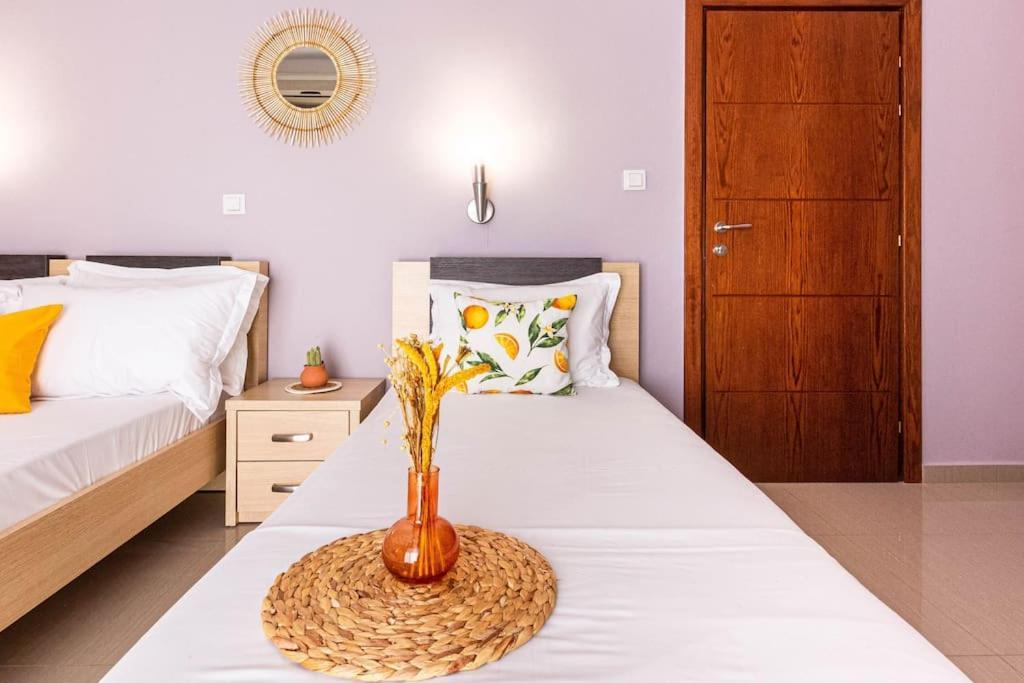 Potamsea Bliss 3 - Front, Sun Beds & Parking * Himare