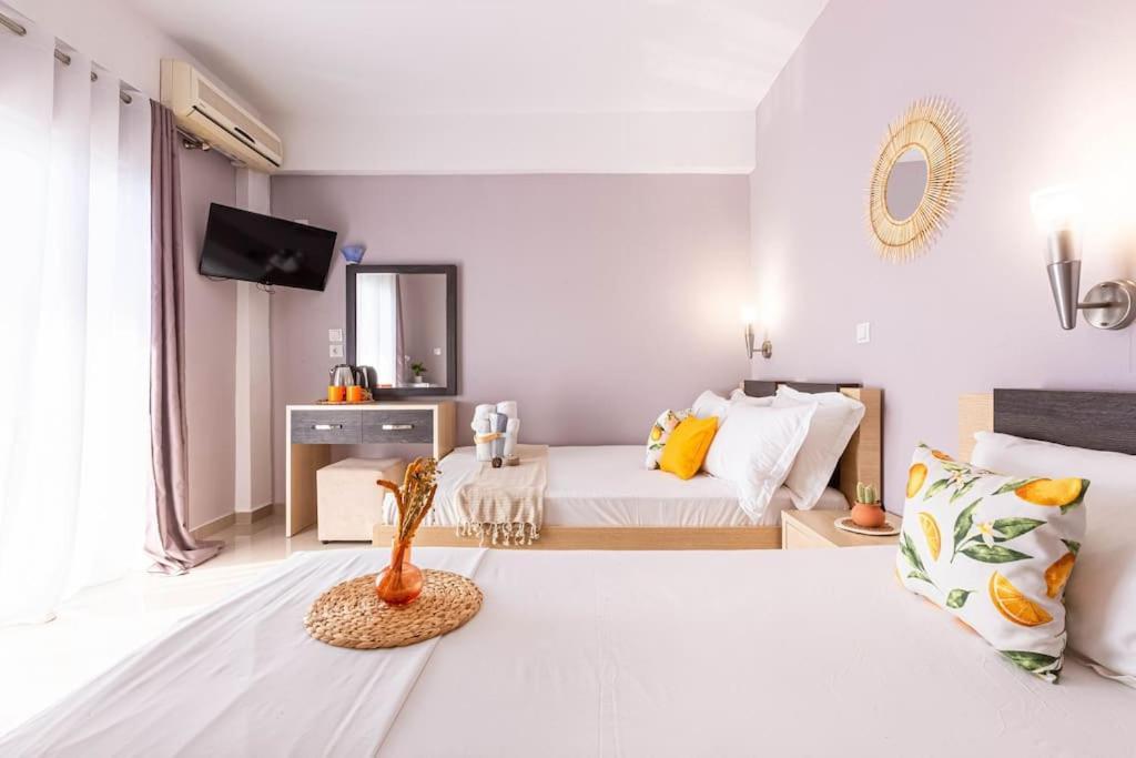 Apartment Potamsea Bliss 3 - Front, Sun Beds & Parking Himare