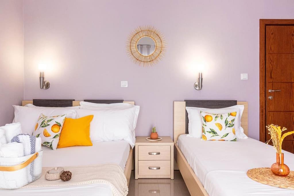 Apartment Potamsea Bliss 3 - Front, Sun Beds & Parking Himare